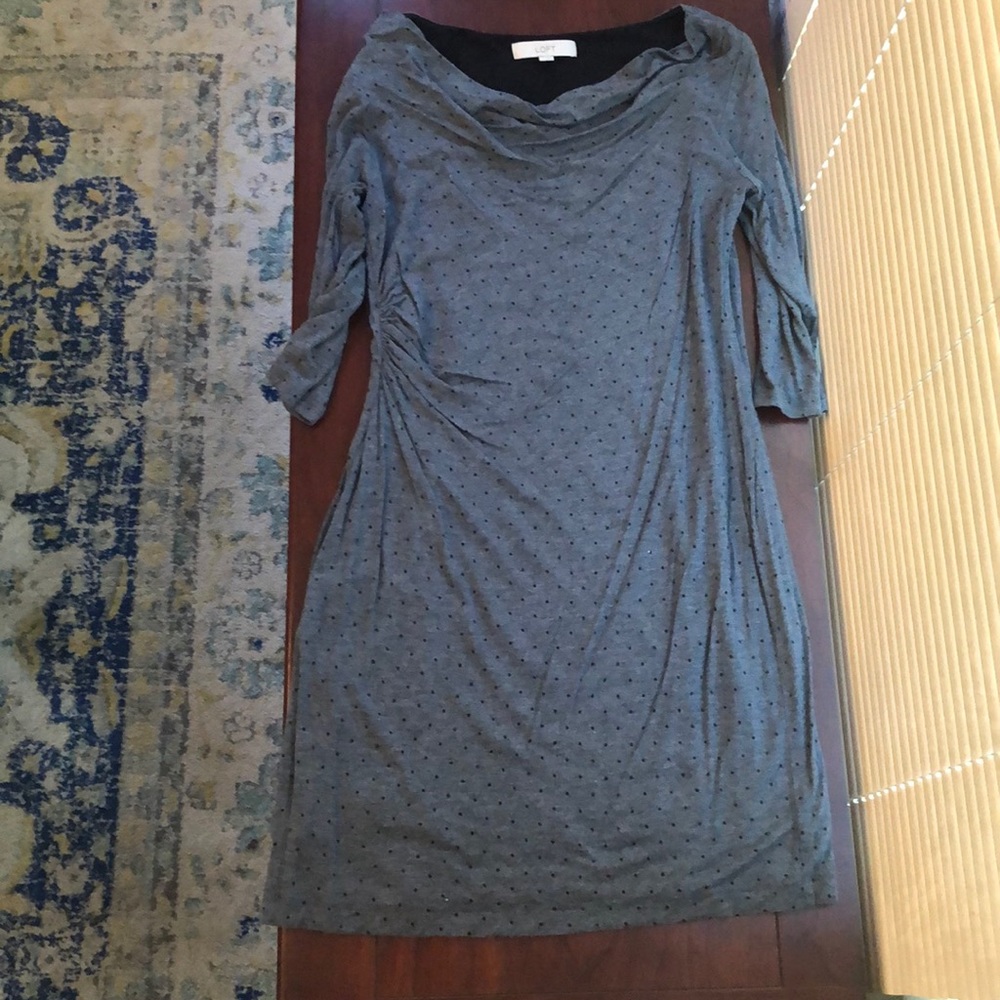 LOFT Polka Dot Dress